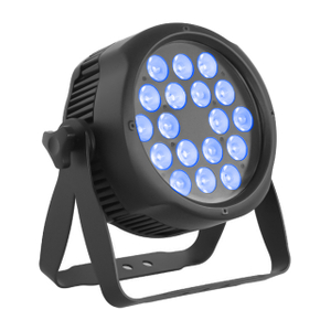 Lumières de scène étanches - LED RGBWAUV 18x10W 6en1