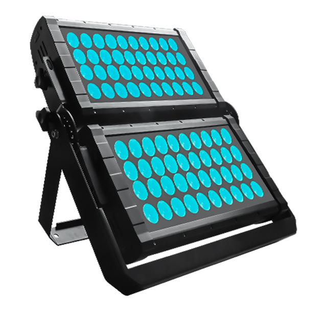 80x10W 4in1 RGBW LED double couche - Éclairage de scène professionnel